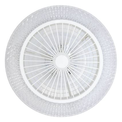 Eglo - Dimmbarer LED-Deckenventilator 3x LED/12,6 W/230 V 2700–6500 K Ø 55 cm weiß + Fernbedienung