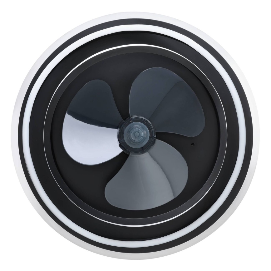 Eglo - LED-dimmbarer Deckenventilator 4xLED/9W/230V 2700-6500K Ø50 cm schwarz + Fernbedienung