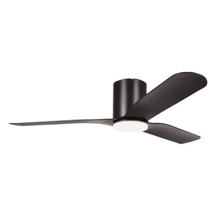 Eglo - Dimmbarer LED-Deckenventilator LED/17W/230V 3000/4000/5000K Ø 132 cm schwarz + Fernbedienung