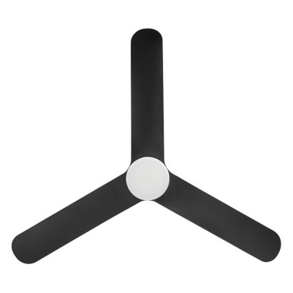 Eglo - Dimmbarer LED-Deckenventilator LED/17W/230V 3000/4000/5000K Ø 132 cm schwarz + Fernbedienung