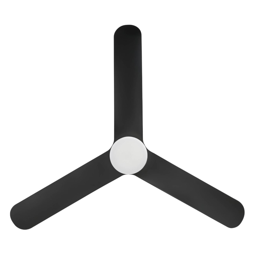 Eglo - Dimmbarer LED-Deckenventilator LED/17W/230V 3000/4000/5000K Ø 132 cm schwarz + Fernbedienung
