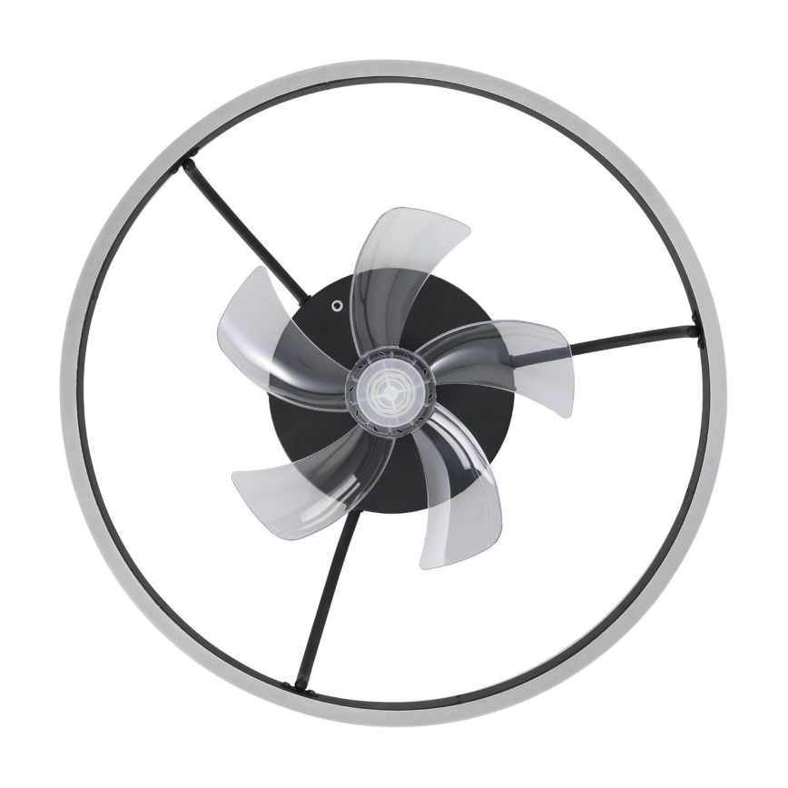 Eglo - LED RGBW dimmbarer Deckenventilator LED/36W/230V 3000-6500K Ø 50 cm schwarz + Fernbedienung