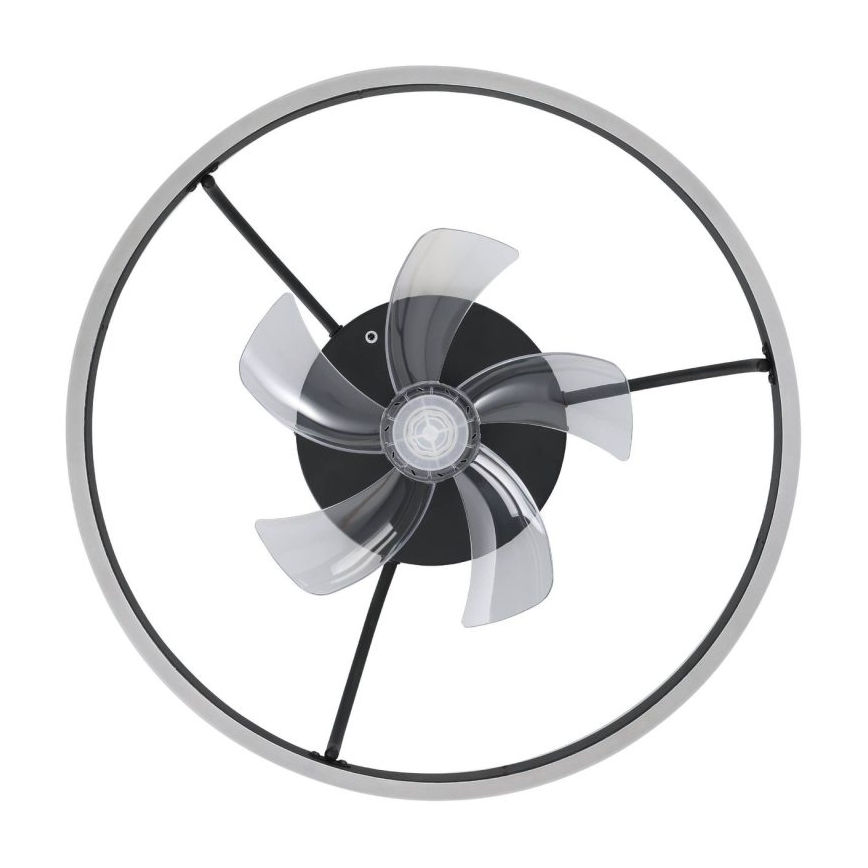 Eglo - LED RGBW dimmbarer Deckenventilator LED/36W/230V 3000-6500K schwarz + Fernbedienung