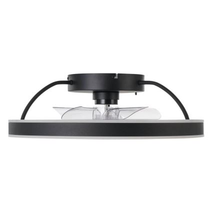 Eglo - LED RGBW dimmbarer Deckenventilator LED/36W/230V 3000-6500K schwarz + Fernbedienung