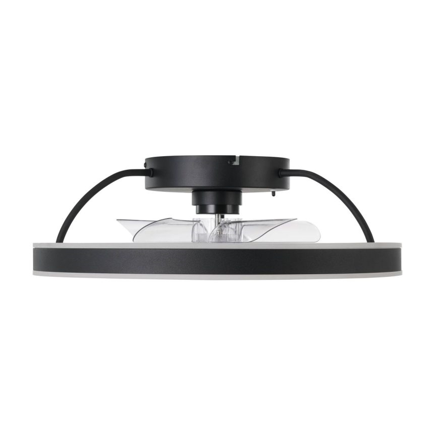 Eglo - LED RGBW dimmbarer Deckenventilator LED/36W/230V 3000-6500K schwarz + Fernbedienung