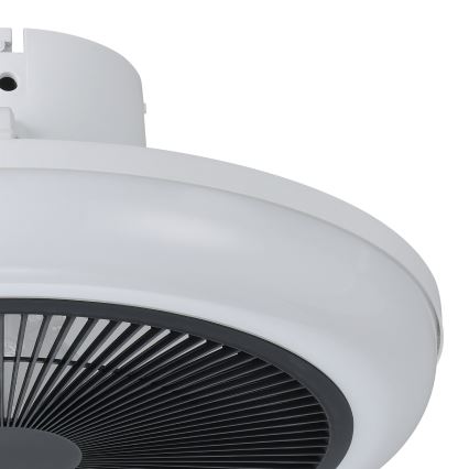 Eglo - LED-dimmbarer Deckenventilator 3xLED/8,5W/230V 2700-6500K Ø 45,5 cm schwarz + Fernbedienung