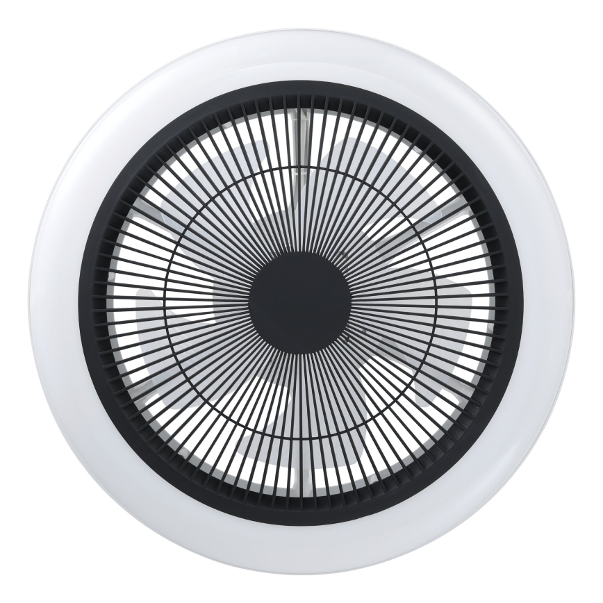 Eglo - LED-dimmbarer Deckenventilator 3xLED/8,5W/230V 2700-6500K Ø 45,5 cm schwarz + Fernbedienung