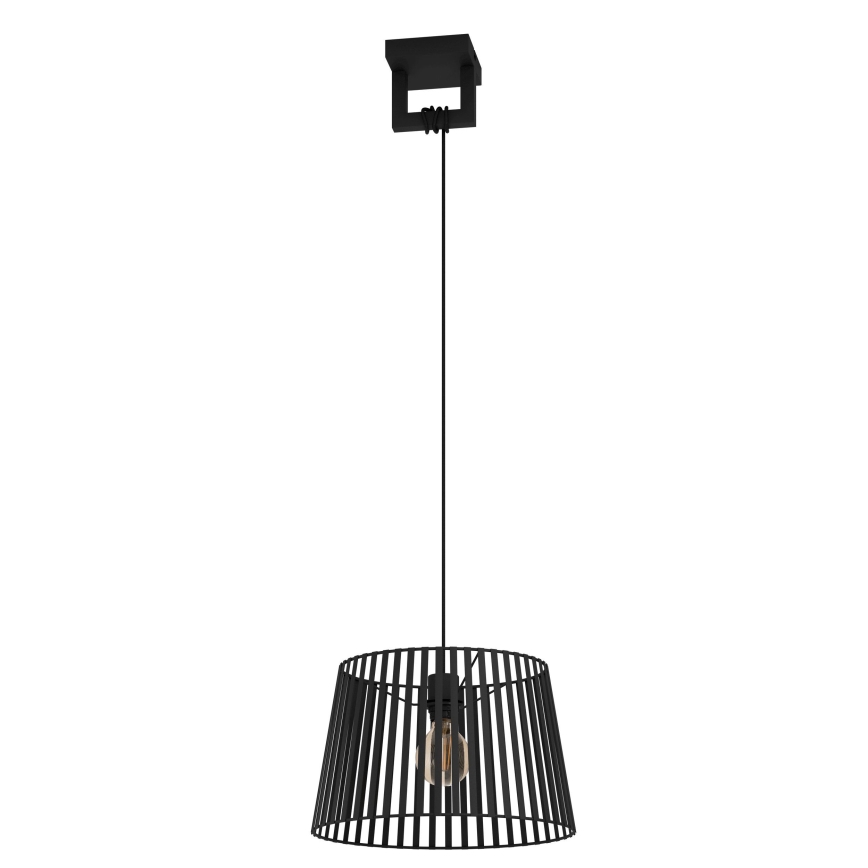 Eglo - Hängeleuchte 1xE27/40W/230V schwarz