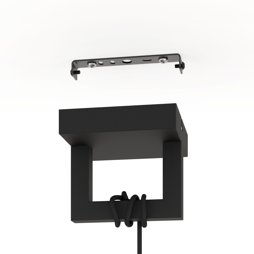 Eglo - Hängeleuchte 1xE27/40W/230V schwarz
