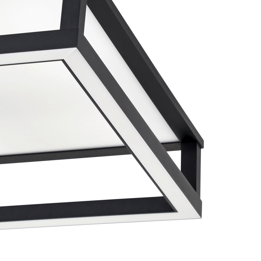 Eglo - Dimmbare LED-Deckenleuchte LED/29,4W/230V 2700-6500K schwarz + Fernbedienung