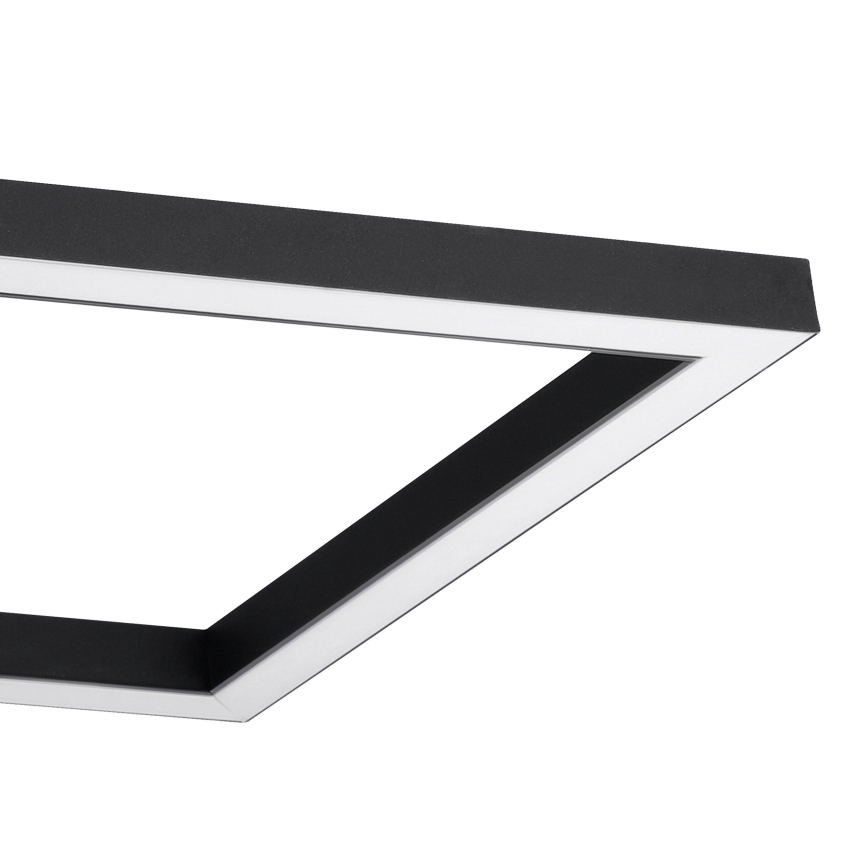 Eglo - Dimmbare LED-Deckenleuchte LED/26,2W/230V 2700-6500K schwarz + Fernbedienung