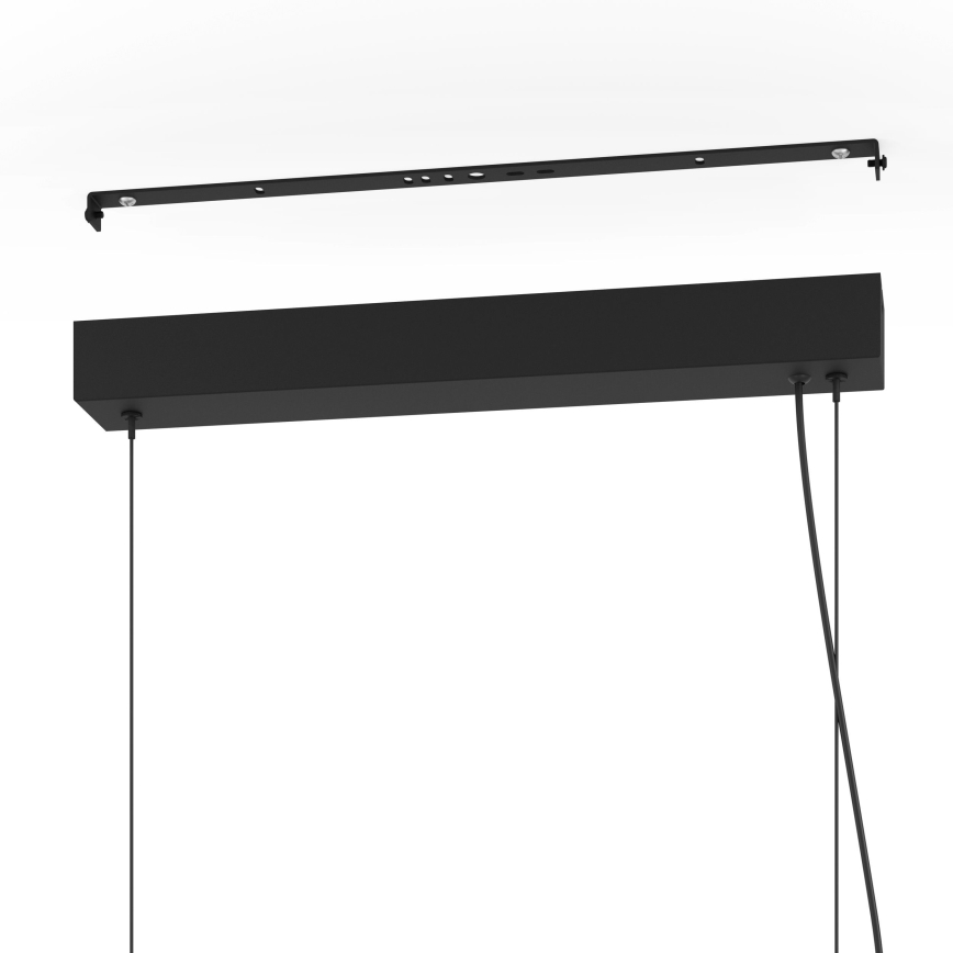 Eglo - Dimmbare LED-Hängeleuchte LED/44W/230V 3000K schwarz/golden