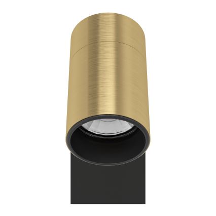 Eglo - LED-Wandstrahler 1xGU10/4,5W/230V 3000K schwarz/golden