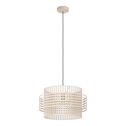 Eglo - Hängeleuchte 1xE27/40W/230V d 48 cm cremefarben