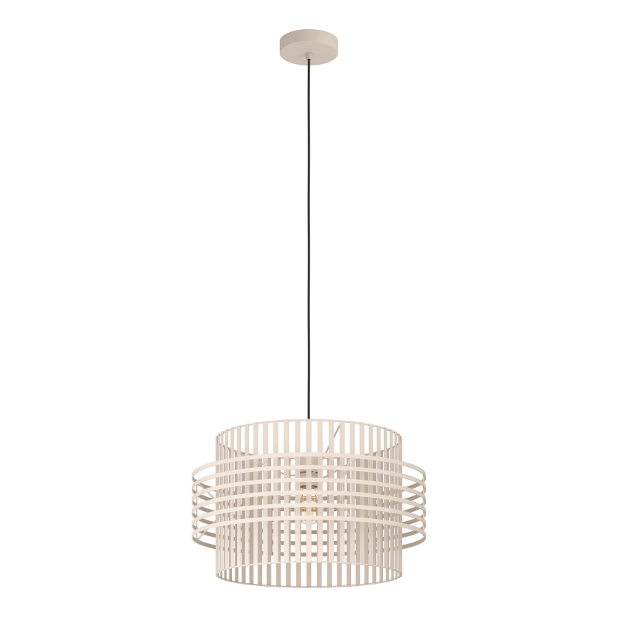 Eglo - Hängeleuchte 1xE27/40W/230V d 48 cm cremefarben