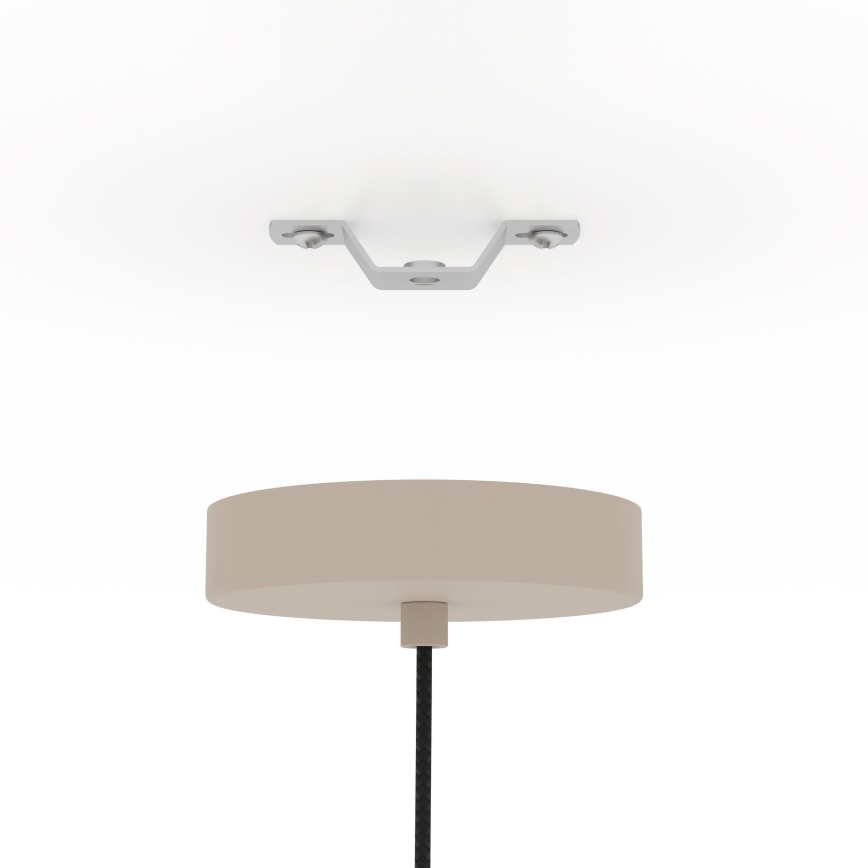 Eglo - Hängeleuchte 1xE27/40W/230V d 48 cm cremefarben