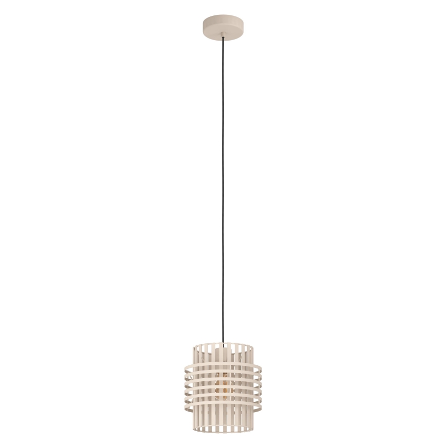 Eglo - Hängeleuchte 1xE27/40W/230V d 21 cm cremefarben