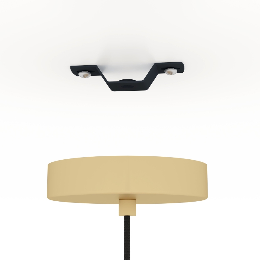 Eglo - Hängeleuchte 1xE27/40W/230V golden/braun