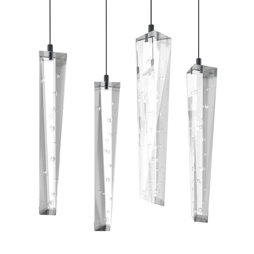 Eglo - Dimmbare LED-Hängeleuchte 8xLED/4,2W/230V 3000K klar