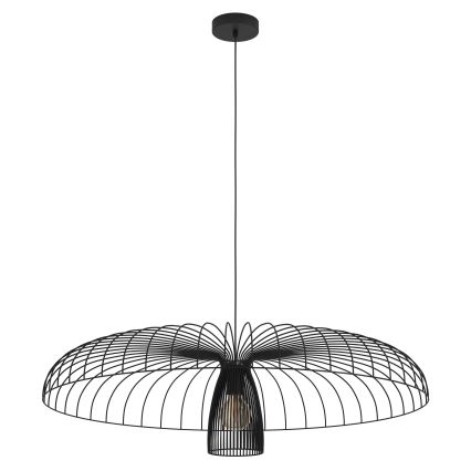 Eglo - Hängeleuchte 1xE27/60W/230V d 98,5 cm schwarz