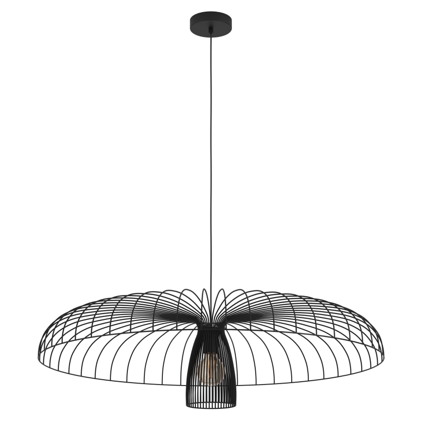 Eglo - Hängeleuchte 1xE27/60W/230V d 98,5 cm schwarz