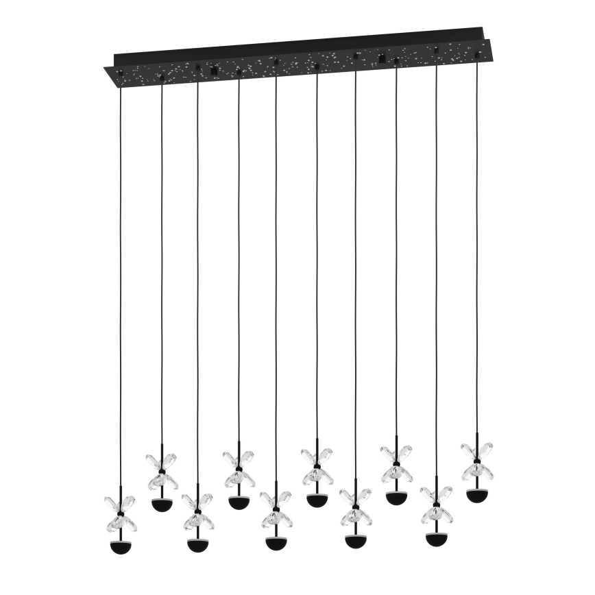 Eglo - Dimmbare LED-Hängeleuchte LED/23W/230V 3000K schwarz