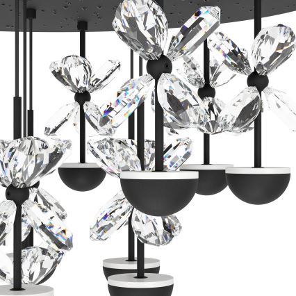 Eglo - Dimmbare LED-Hängeleuchte LED/23W/230V 3000K schwarz