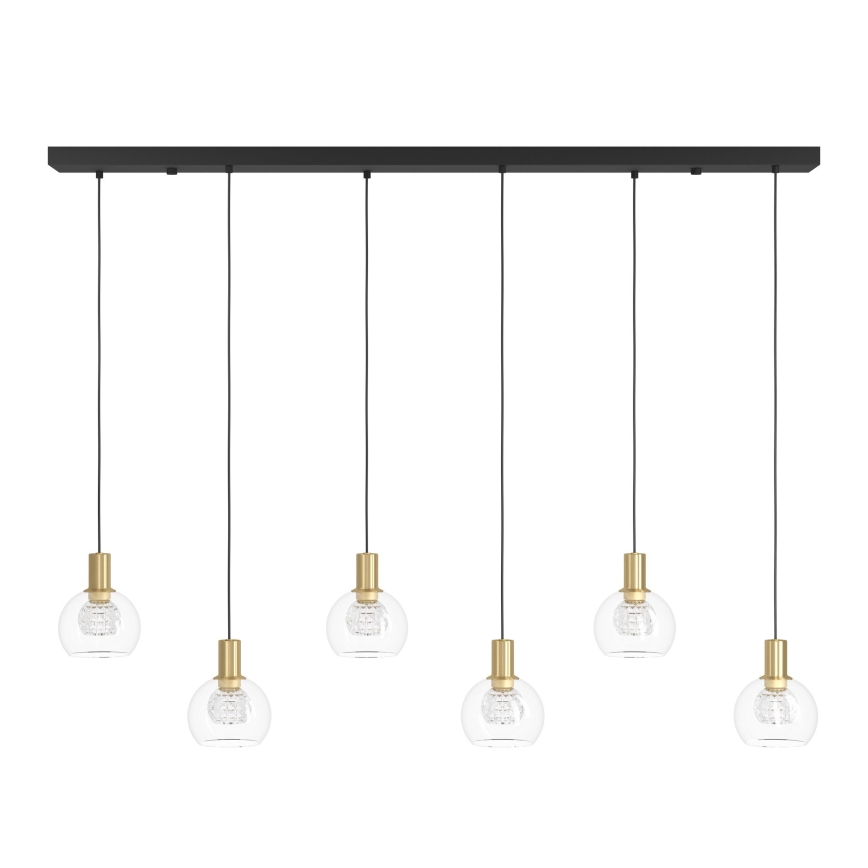 Eglo - Dimmbare LED-Hängeleuchte 6xLED/5,4W/230V 3000K golden