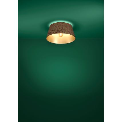 Eglo - Deckenleuchte 1xE27/25W/230V golden/rosa