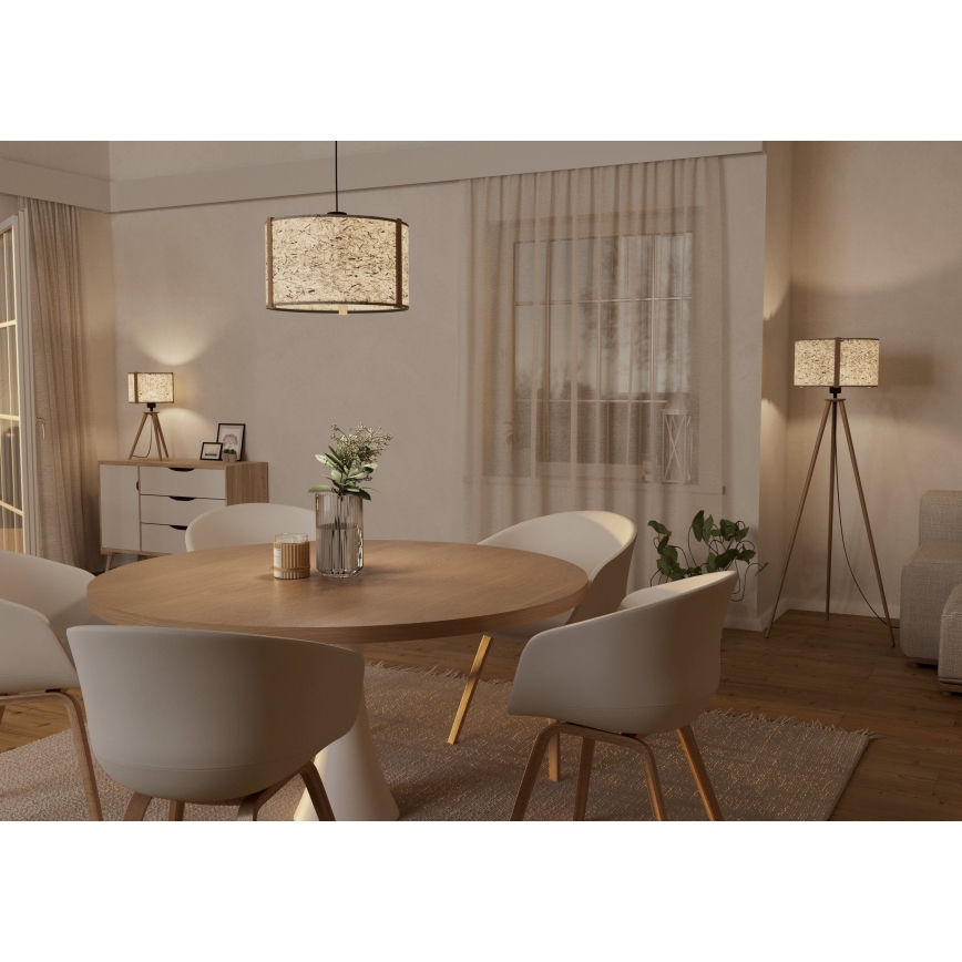 Eglo - Tischleuchte 1xE27/25W/230V beige