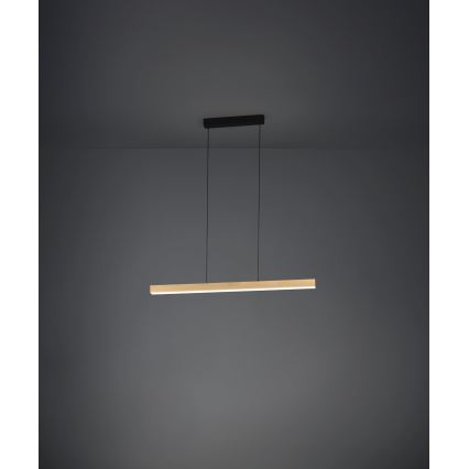 Eglo - Dimmbare LED-Hängeleuchte LED/21W/230V 3000K braun