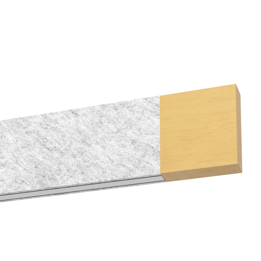 Eglo - Dimmbare LED-Hängeleuchte LED/22,2W/230V 3000K braun/grau