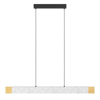 Eglo - Dimmbare LED-Hängeleuchte LED/22,2W/230V 3000K braun/grau