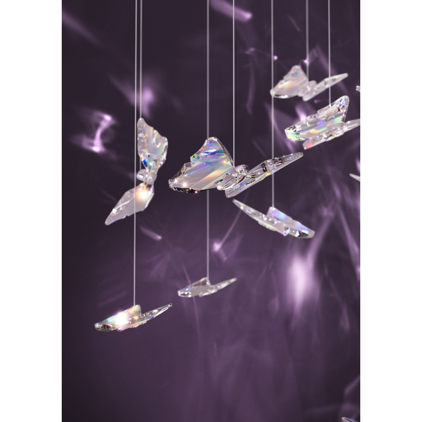 Eglo - LED dimmbare Pendelleuchte an Kabel 6xLED/4,2W/230V schwarz/transparent