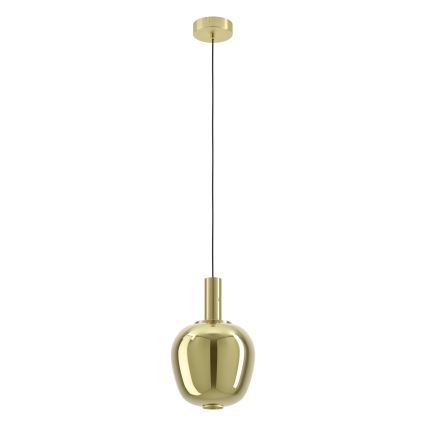 Eglo - dimmbarer LED-Pendelleuchter an Kabel LED/6W/230V + LED/1,6W 2200-6500K Ø 25 cm goldfarben