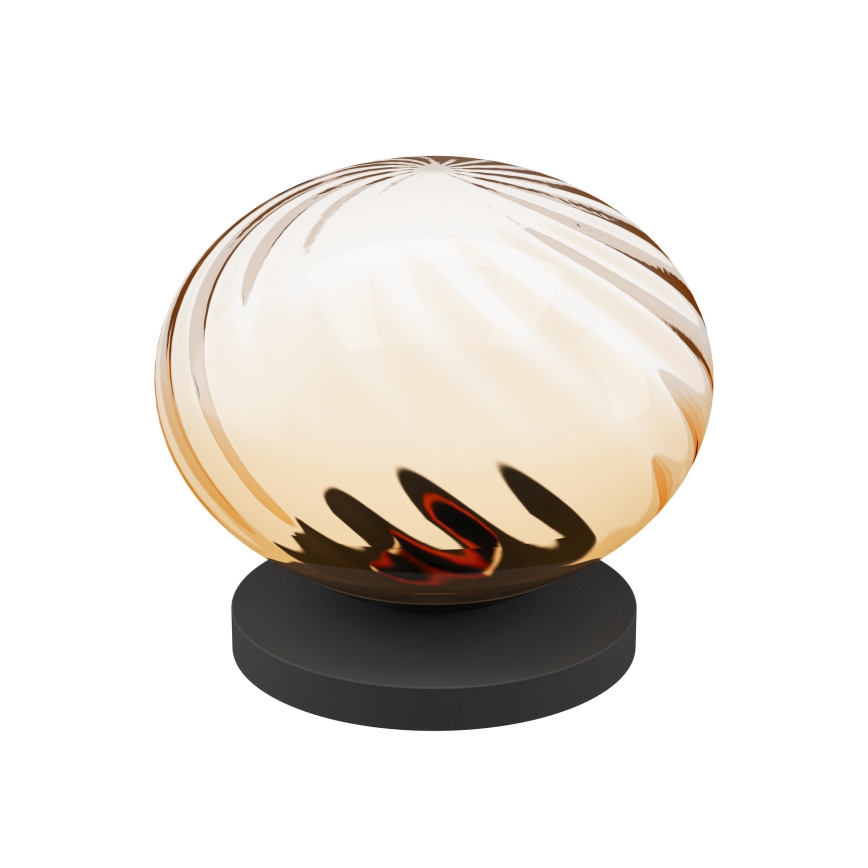 Eglo - dimmbare LED-Tischleuchte LED/5,8W/230V 2200-6500K beige/rauchfarben + Fernbedienung