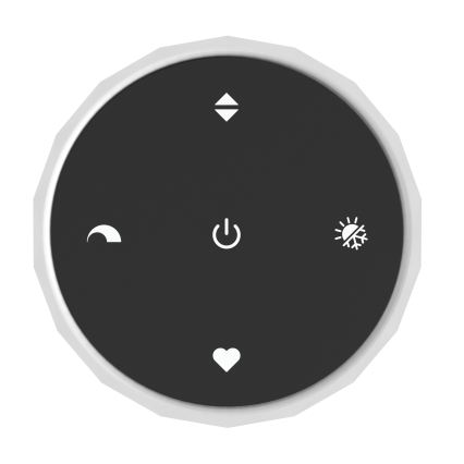 Eglo Stars of Light - LED-dimmbare Deckenleuchte LED/40W/230V 2200-6500K weiß + Fernbedienung