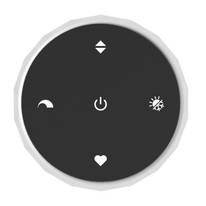 Eglo Stars of Light - LED-dimmbare Pendelleuchte an Kabel LED/40W/230V 2200-6500K weiß + Fernbedienung