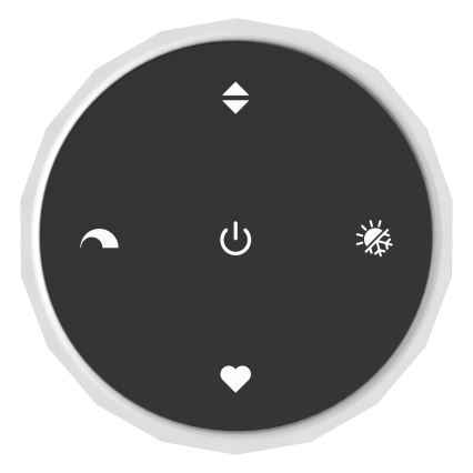 Eglo - dimmbare LED-Deckenleuchte LED/40W/230V 2200-6500K goldfarben + Fernbedienung