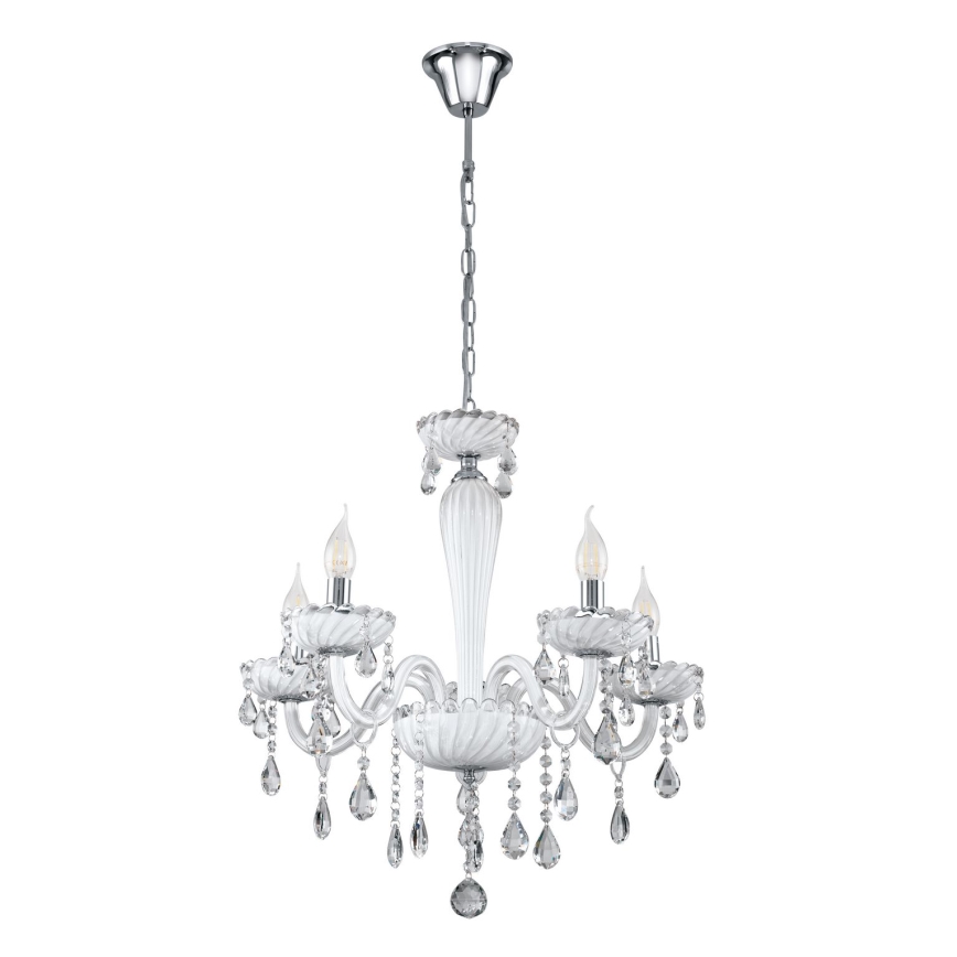 Eglo 39113- Kronleuchter CARPENTO 5xE14/40W/230V