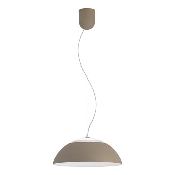 Eglo 39293 - Dimmbare LED-Hängeleuchte an Kabel MARGHERA LED/27,7W/230V beige