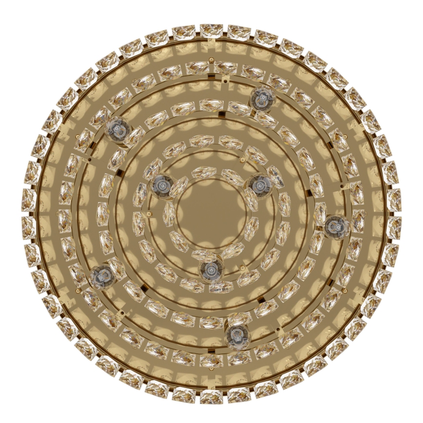 Eglo - Deckenleuchte 8xE14/40W/230V gold