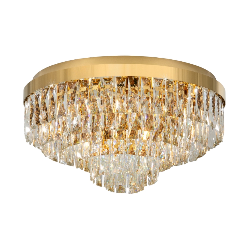 Eglo - Deckenleuchte 11xE14/40W/230V gold