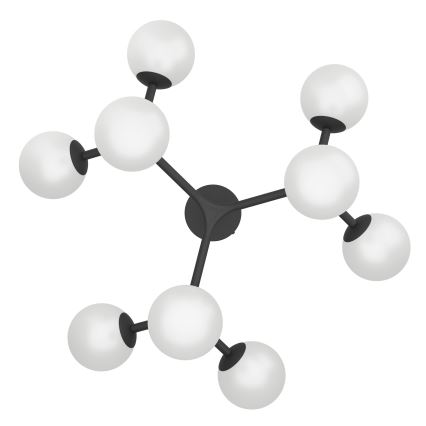 Eglo - LED-Aufbaukronleuchter 9xG9/3W/230V