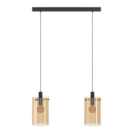 Eglo - Kronleuchter an Schnur 2xE27/40W/230V