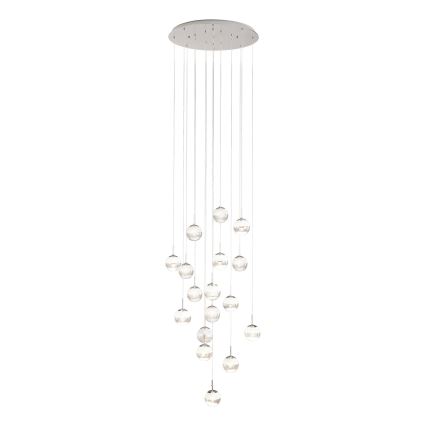 Eglo  - LED-Kronleuchter an Schnur MONTEFIO 17xLED/5W/230V dimmbar