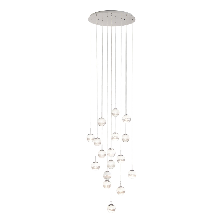 Eglo  - LED-Kronleuchter an Schnur MONTEFIO 17xLED/5W/230V dimmbar