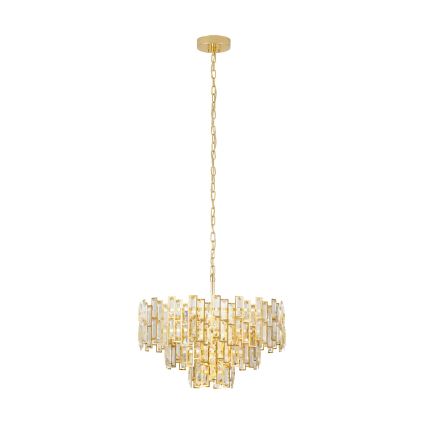 Eglo - Kronleuchter an Kette 10xE14/25W/230V T. 63 cm