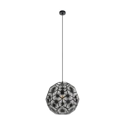 Eglo 39619 - Hängeleuchte 1xE27/60W/230V d 50 cm schwarz