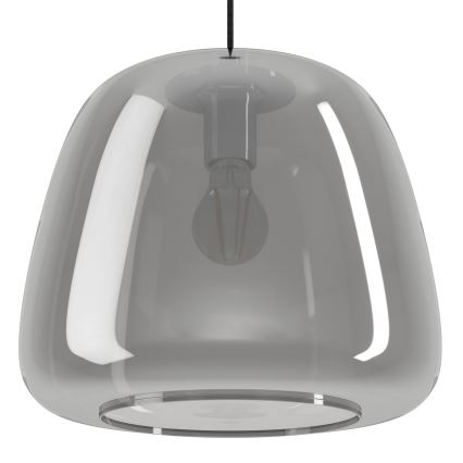 Eglo - Hängeleuchte 1xE27/40W/230V d 35 cm rauchig